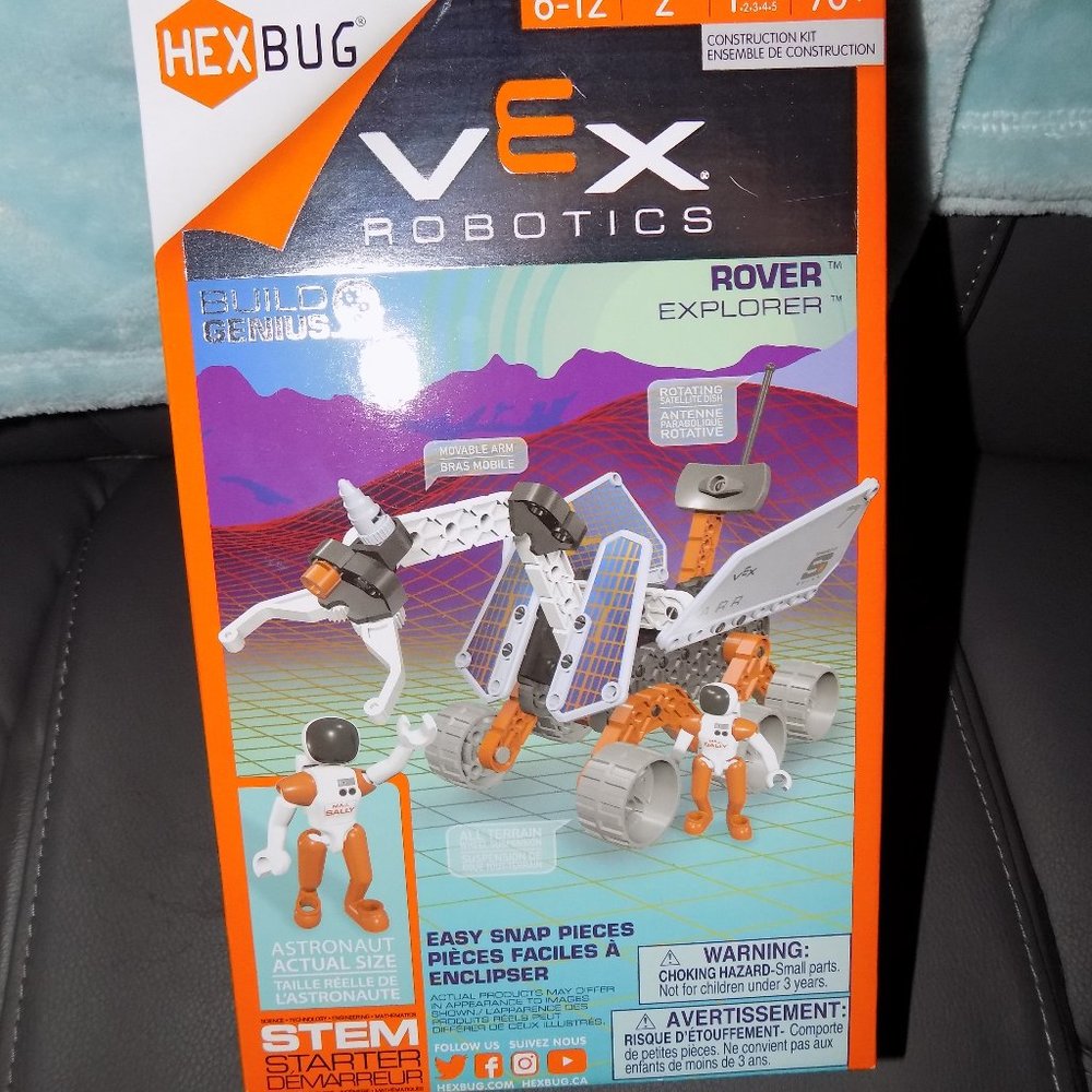 Hex Bug Vex Robotics Rover Explorer Construction Kit STEM Building Kit NEW - Picture 4 of 6